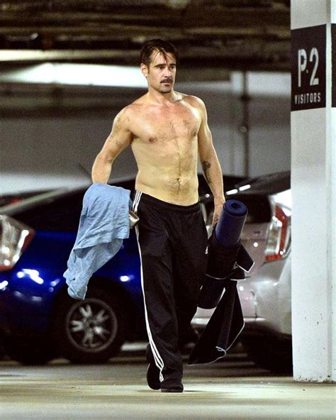 colin farrell workout|Colin Farrell leaves hell.